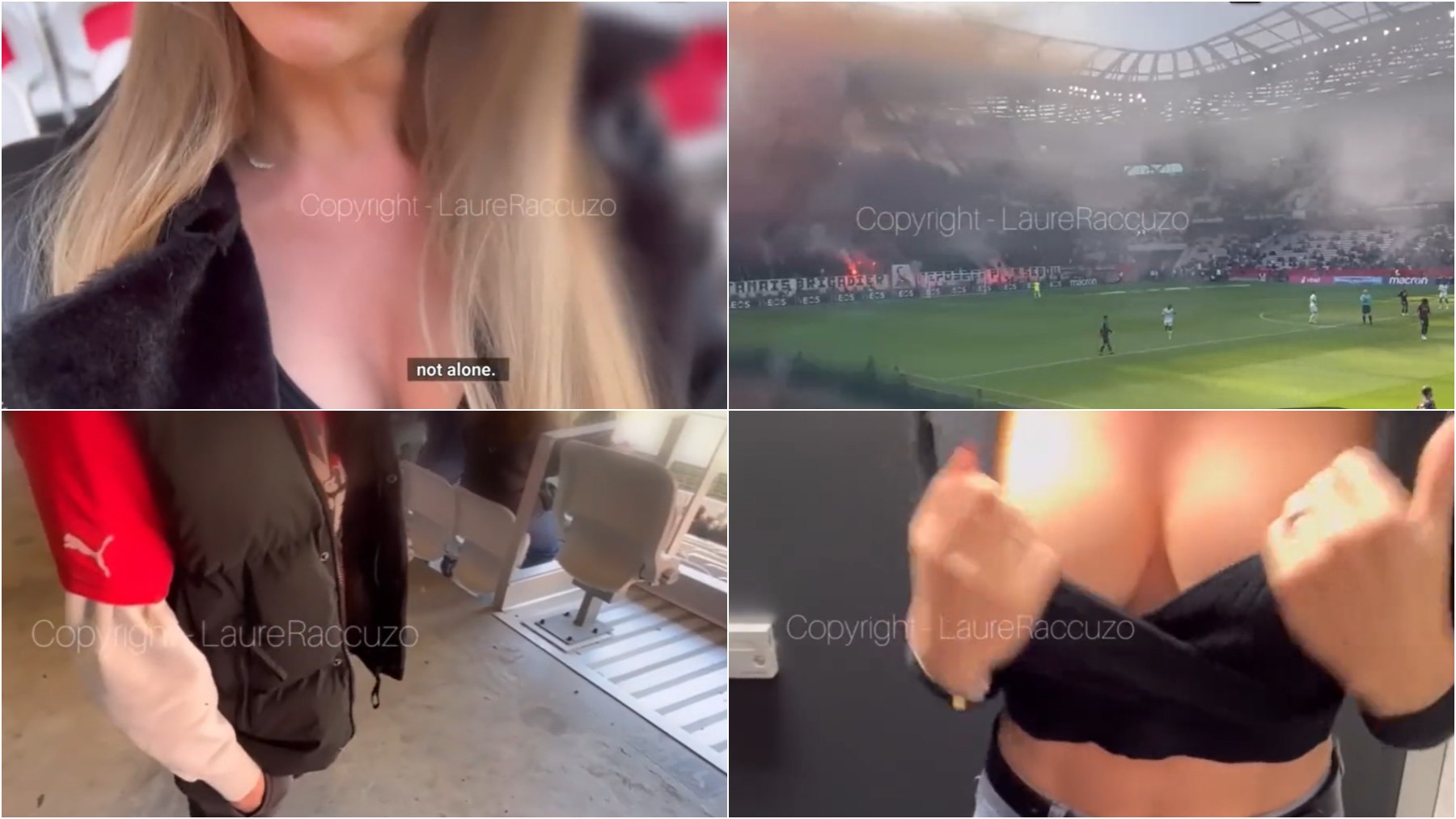 Escándalo sexual en Francia graban una película porno casera en el estadio del Niza