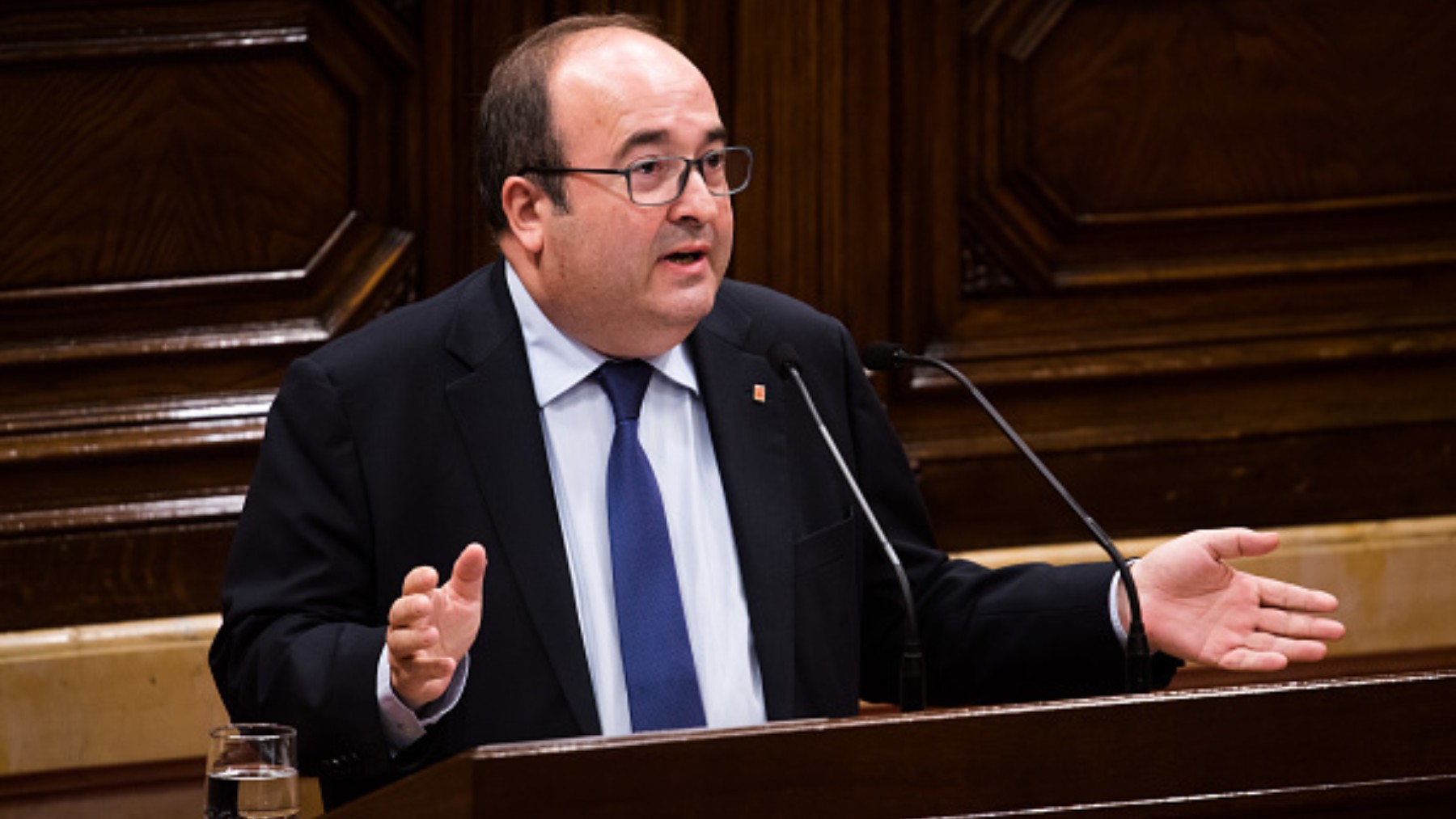 Miquel Iceta, ministro de Cultura y Deporte del Gobierno. (Getty)