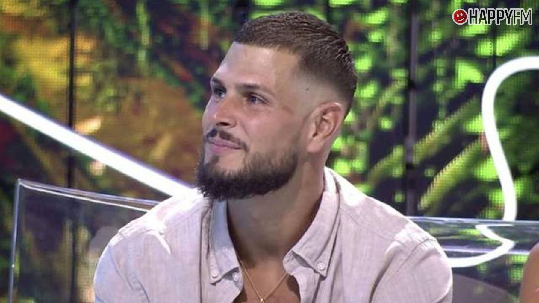 Alejandro Nieto en el plató de Supervivientes.