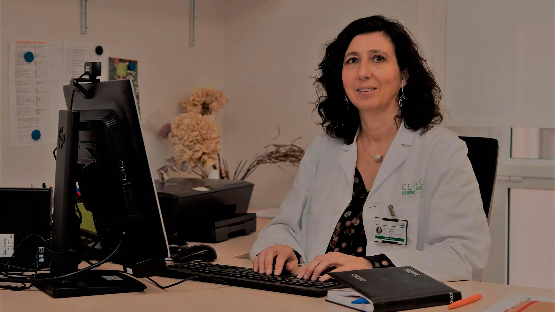 La Dra. Sánchez del Valle trabaja en el Hospital Clinic de Barcelona.
