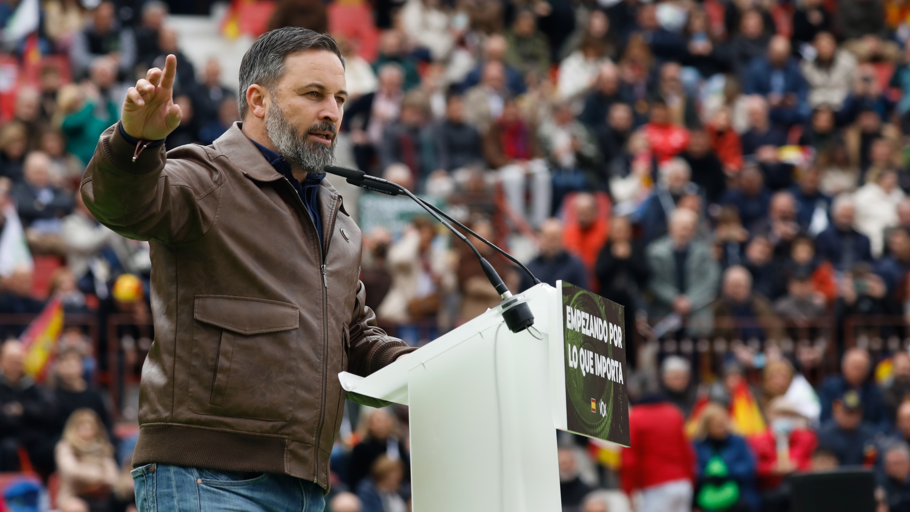 El presidente de Vox, Santiago Abascal (EP)