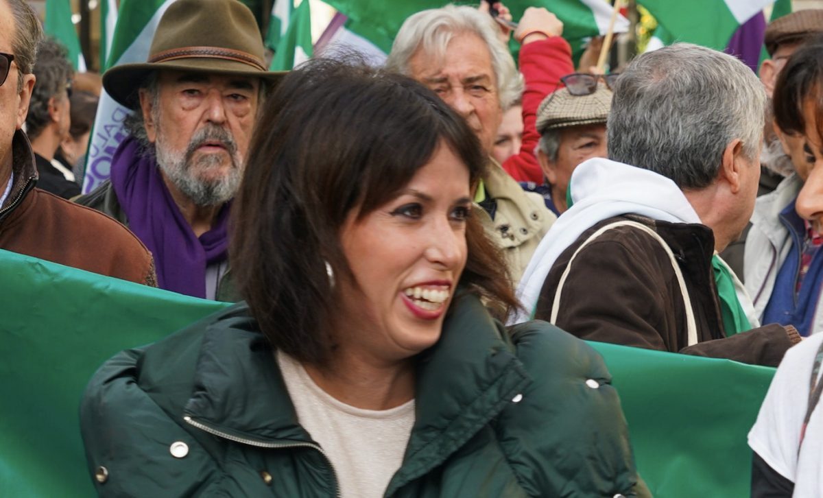 Martina Velarde, líder de Podemos Andalucía.