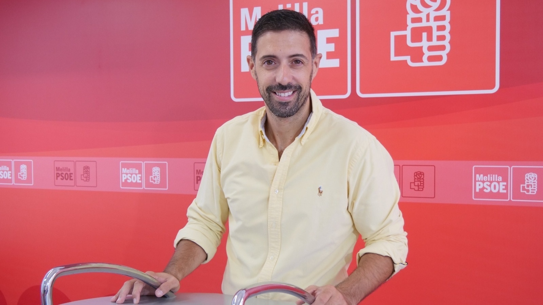 El gerente de TV Melilla, Yeray Díaz (PSOE MELILLA).