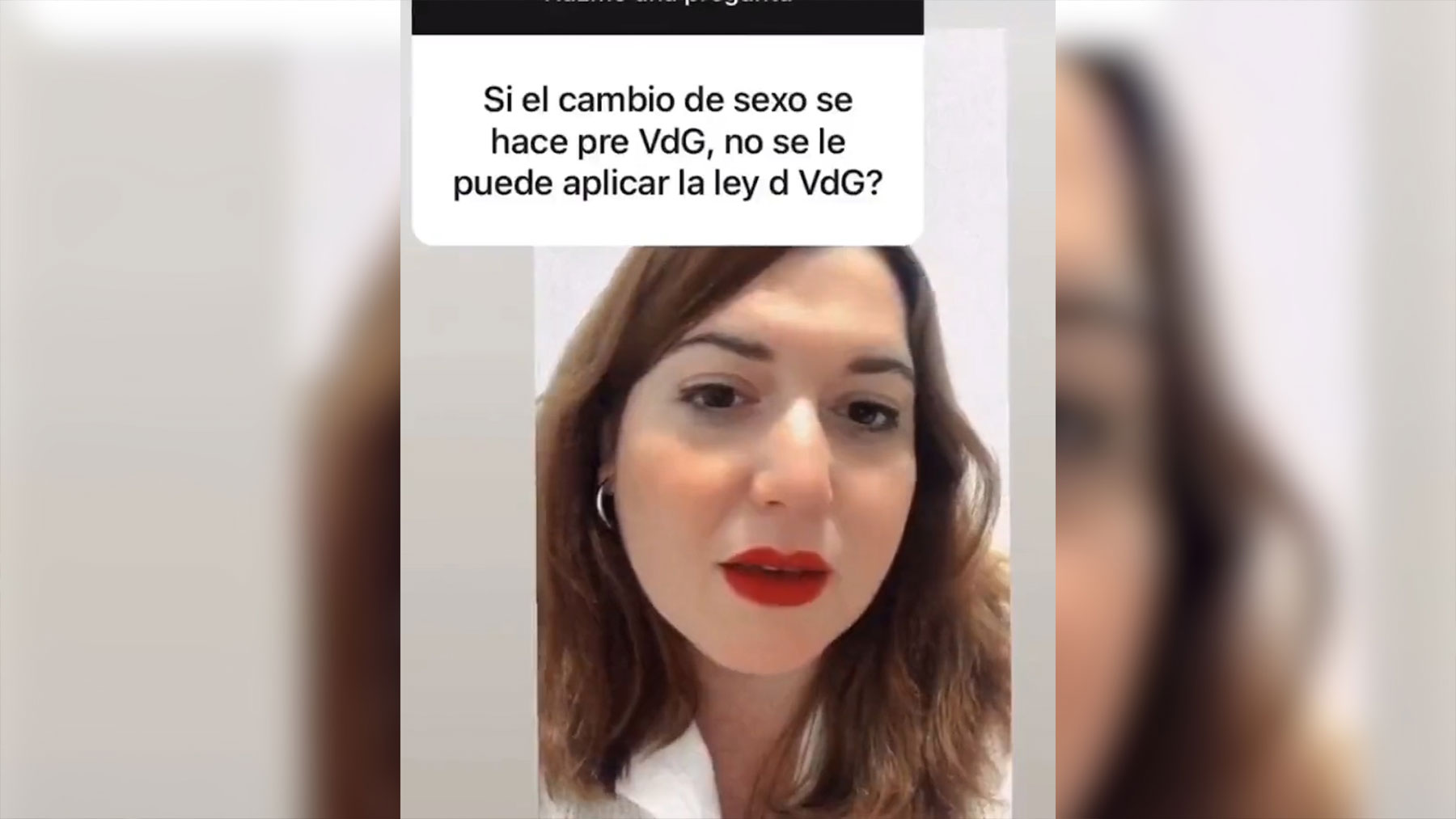 Ángela Rodríguez ‘Pam’ en un vídeo de TikTok