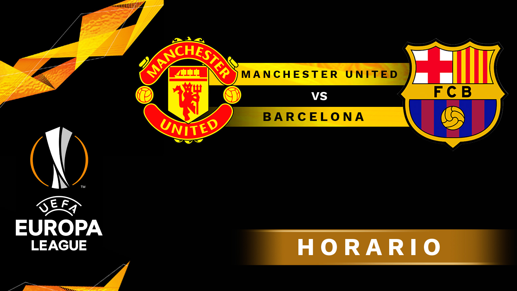 Manchester United – FC Barcelona: a qué hora es y cómo ver la Europa League en directo online y por TV.