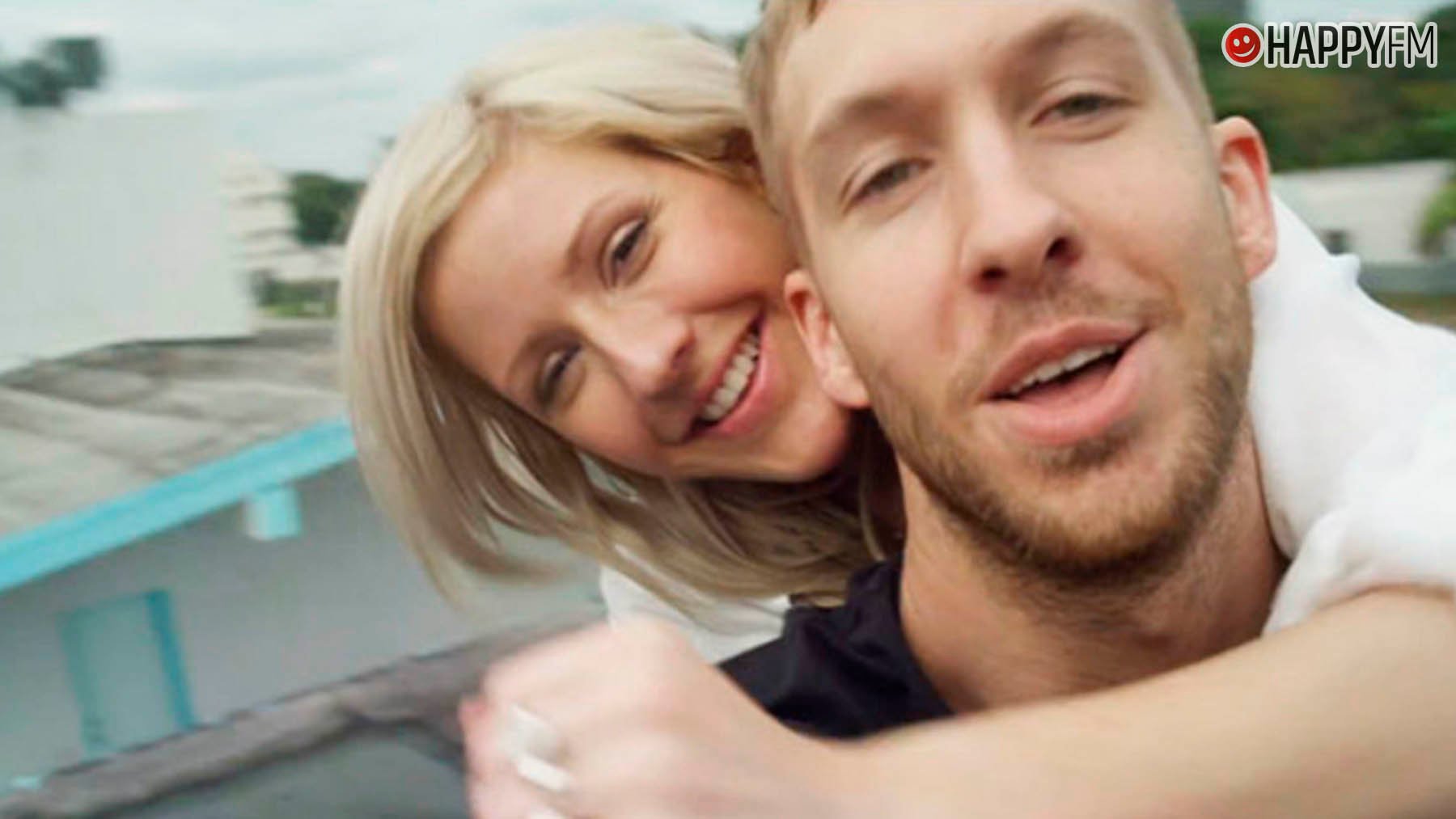 Ellie Goulding y Calvin Harris.