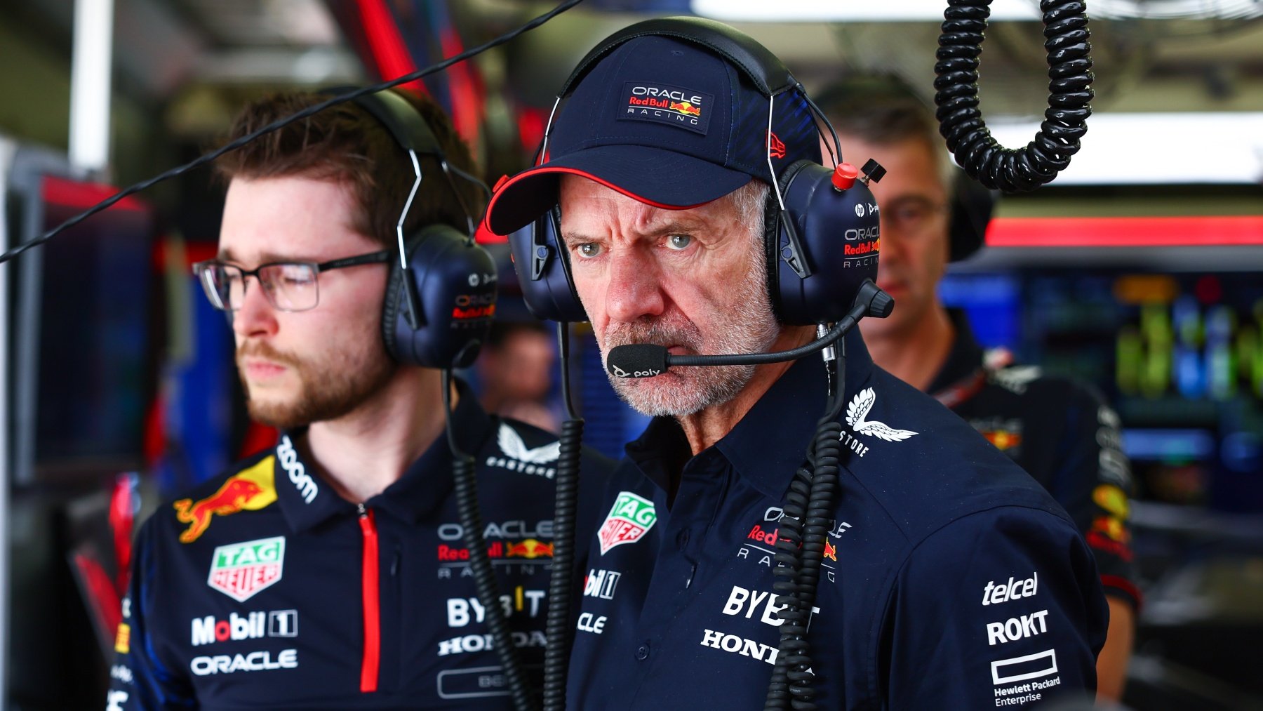 Adrian Newey en el test de Baréin. (Getty)