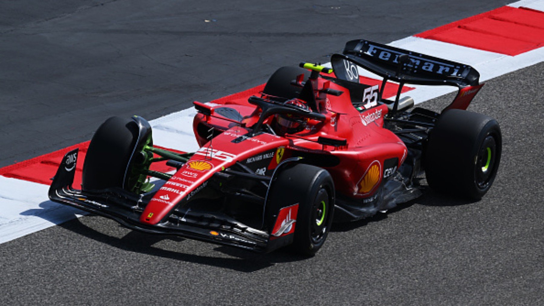 Carlos Sainz en los tests de este jueves. (Getty)