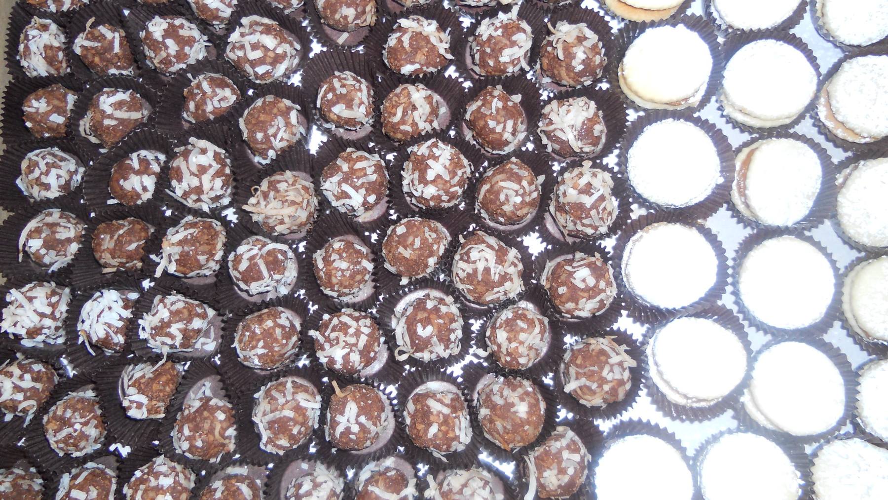 Buñuelos de coco y zanahoria