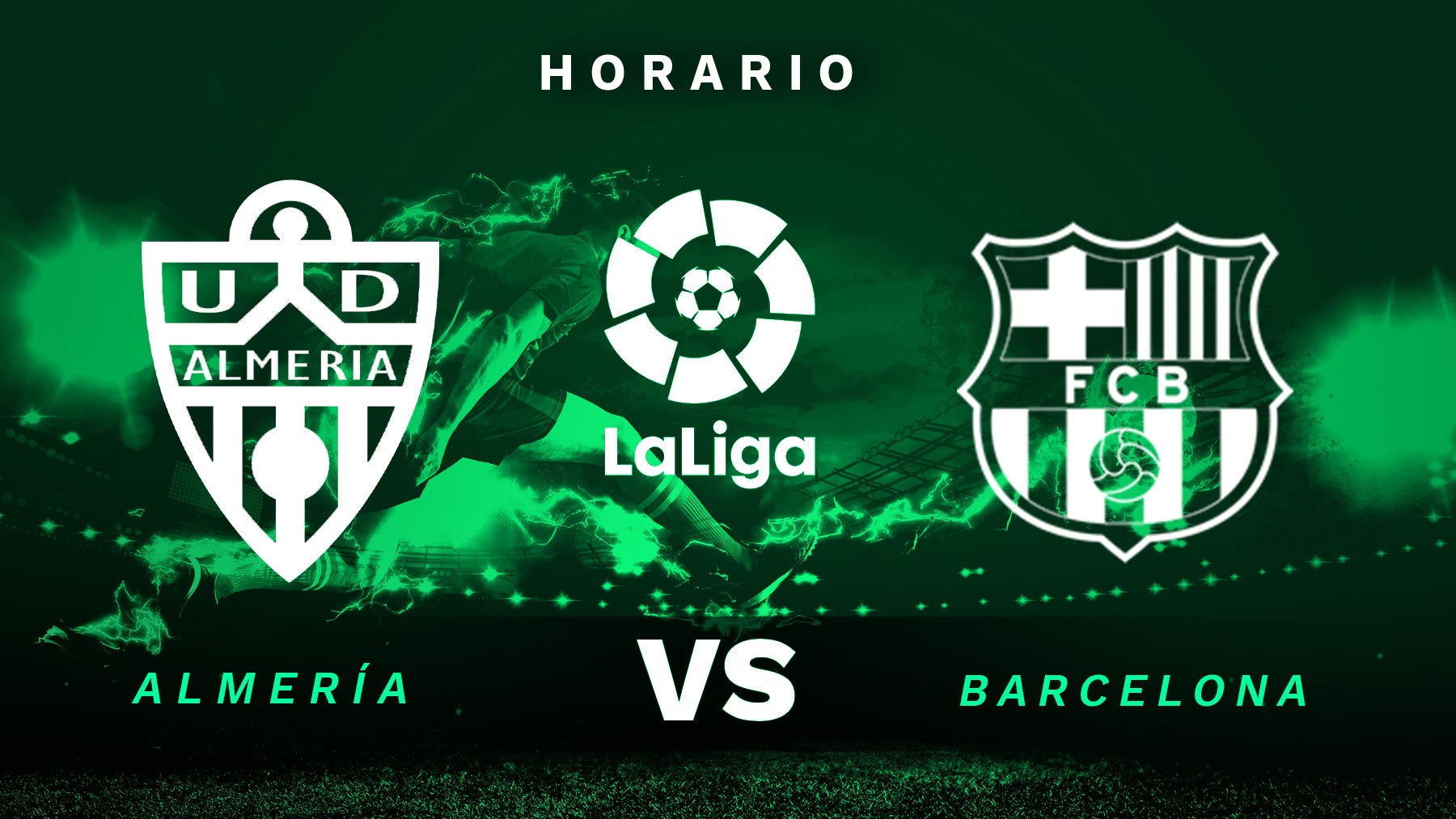 Almería – Barcelona: horario y dónde ver el partido de Liga hoy por TV y online en directo.