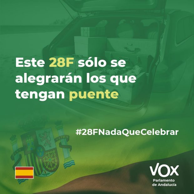 Imagen difundida por Vox Andalucía.