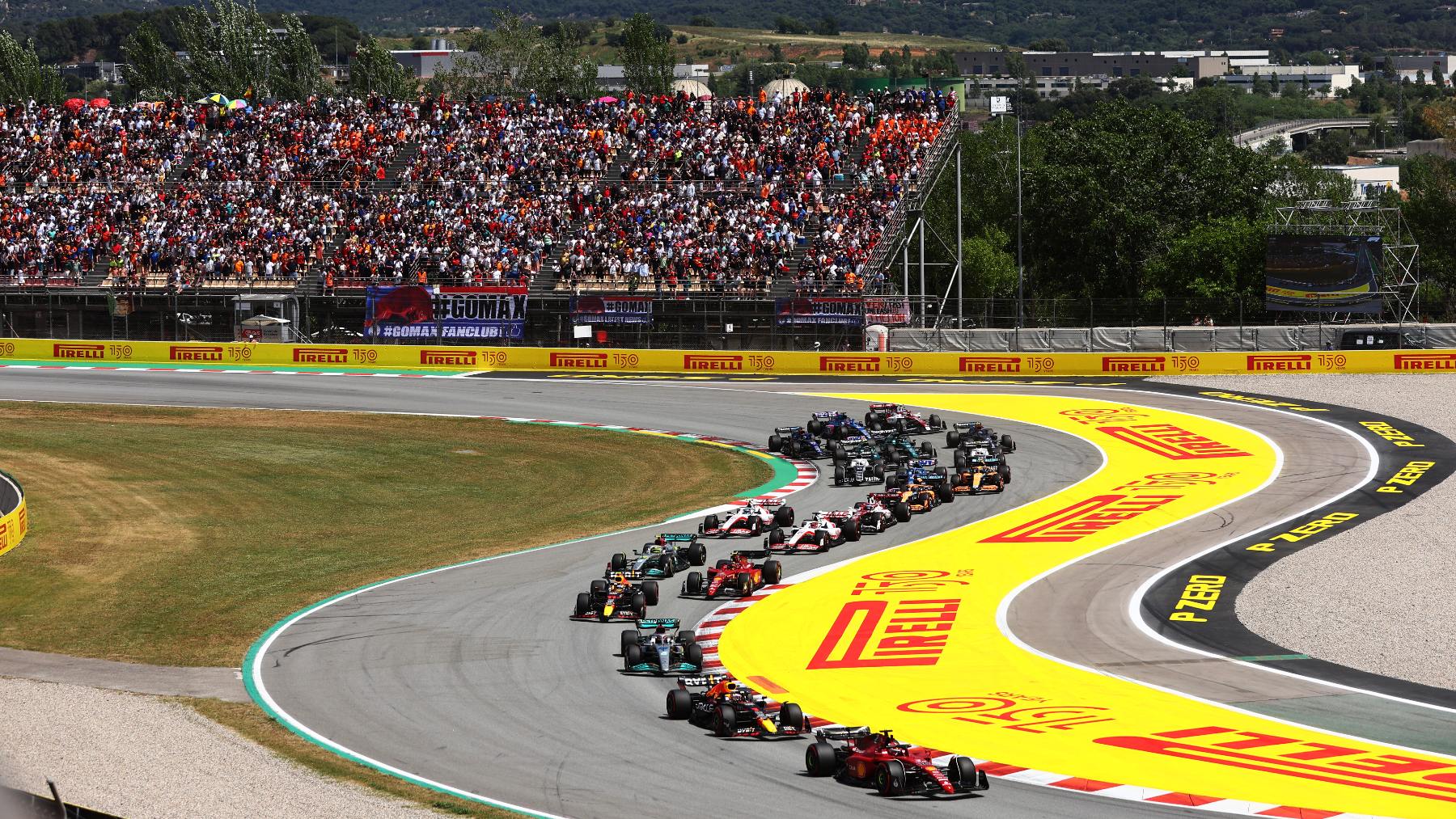Imagen del GP de España 2022 en Montmeló. (Getty)
