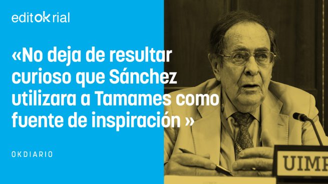 Ramón Tamames sabe mejor que nadie que la tesis de Sánchez era 'fake'