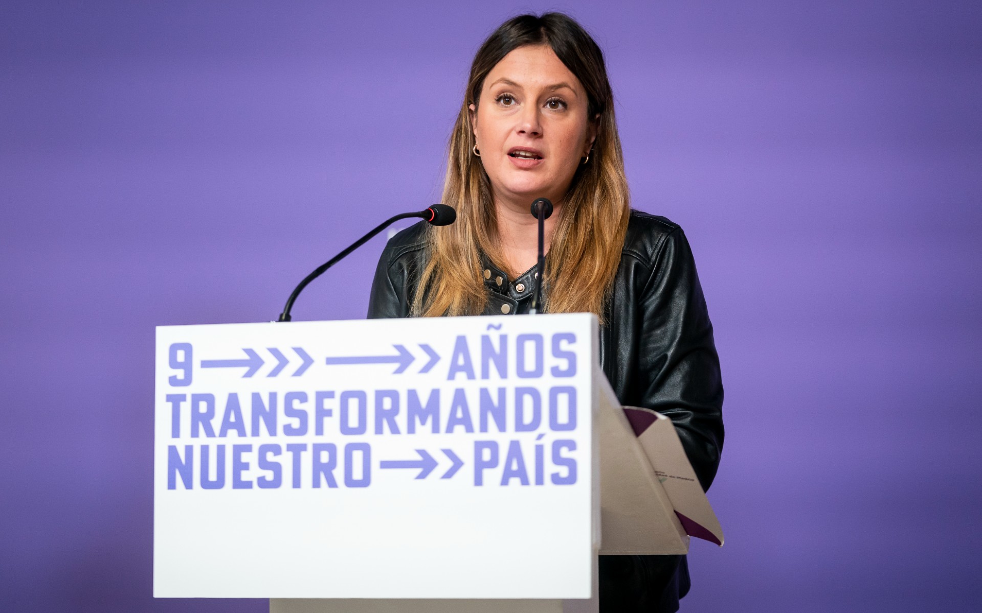 La candidata del PSOE a la Comunidad de Madrid, Alejandra Jacinto.