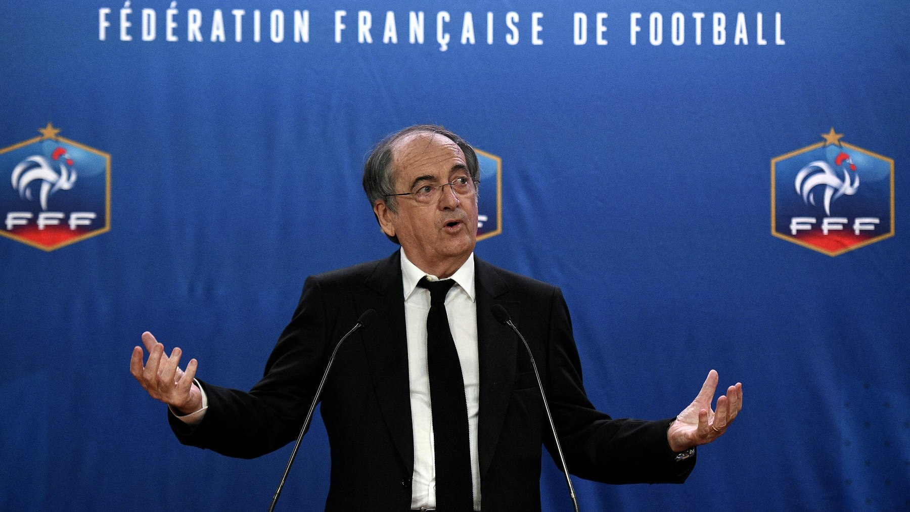 Noël Le Graët, ex presidente de la Federación Francesa de Fútbol. (AFP)