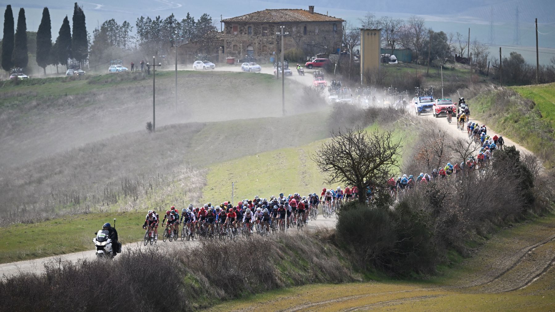 La Strade Bianche, el sexto monumento. (AFP)