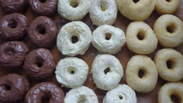 Receta de donuts