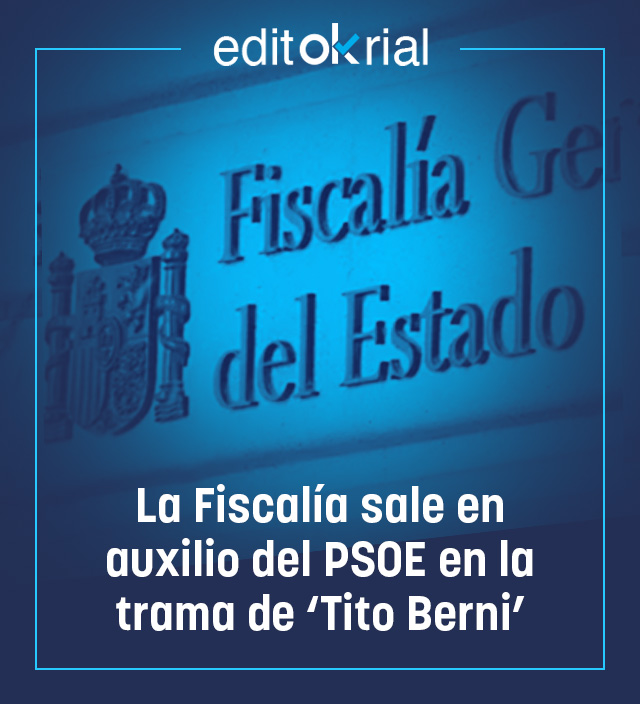 La Fiscalía sale en auxilio del PSOE en la trama de 'Tito Berni'
