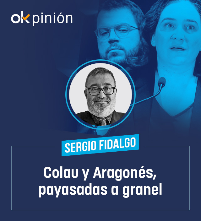 Colau y Aragonés, payasadas a granel