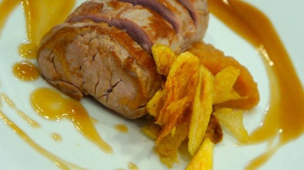 Solomillo en salsa