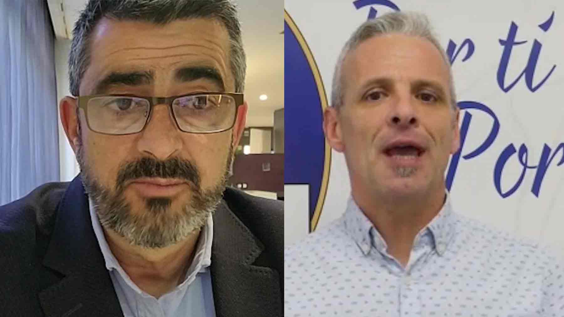 Agustín Leal y Pablo Pérez.
