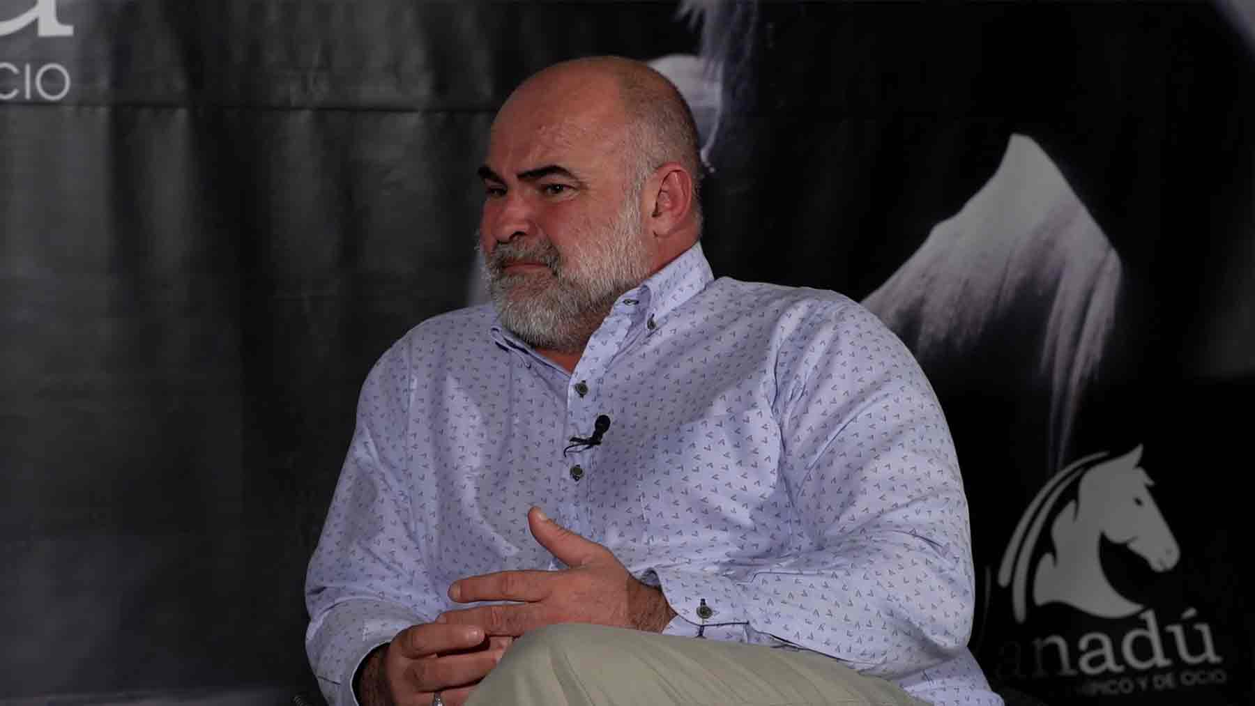 Marco Antonio Navarro Tacoronte, alias El mediador, en su entrevista con Eduardo Inda