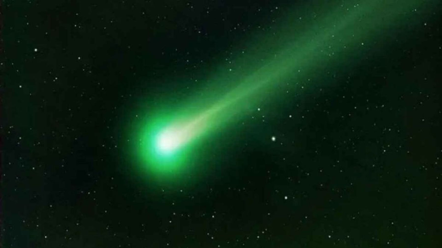 El Cometa Verde podría haber salido del sistema solar