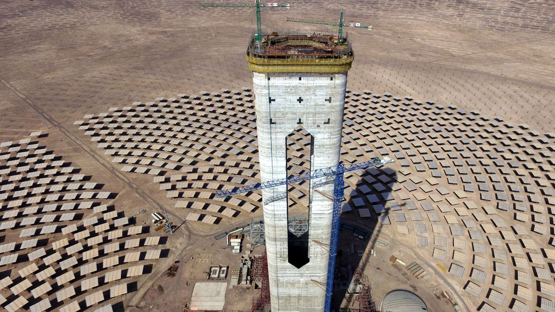 Planta solar de Atacama (Chile) desarrollada por Abengoa.