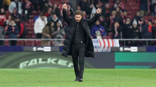 Simeone se acuerda de Luis al superarle: «Tengo el respeto a una persona eterna»