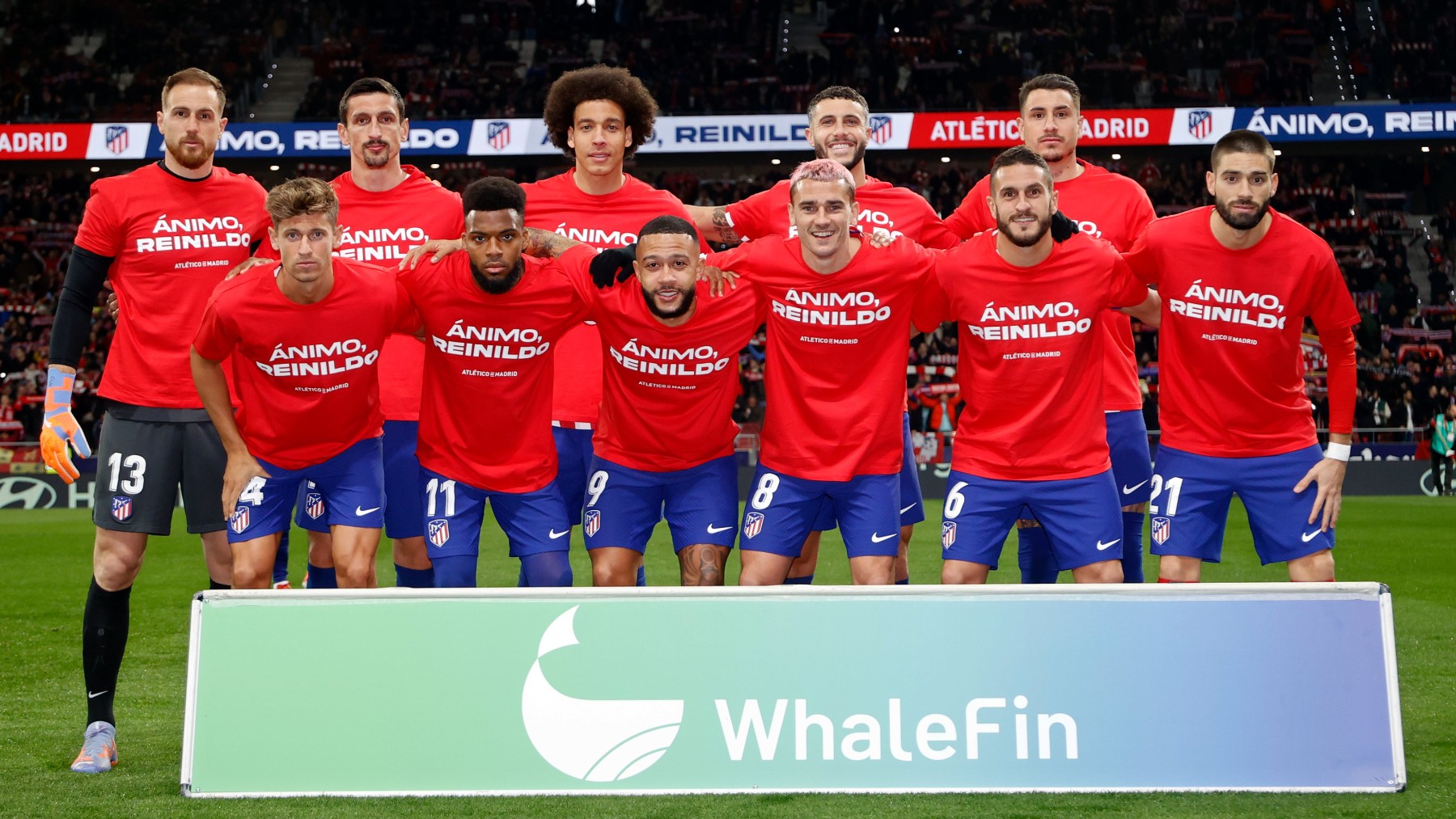 Alineación ante el Sevilla