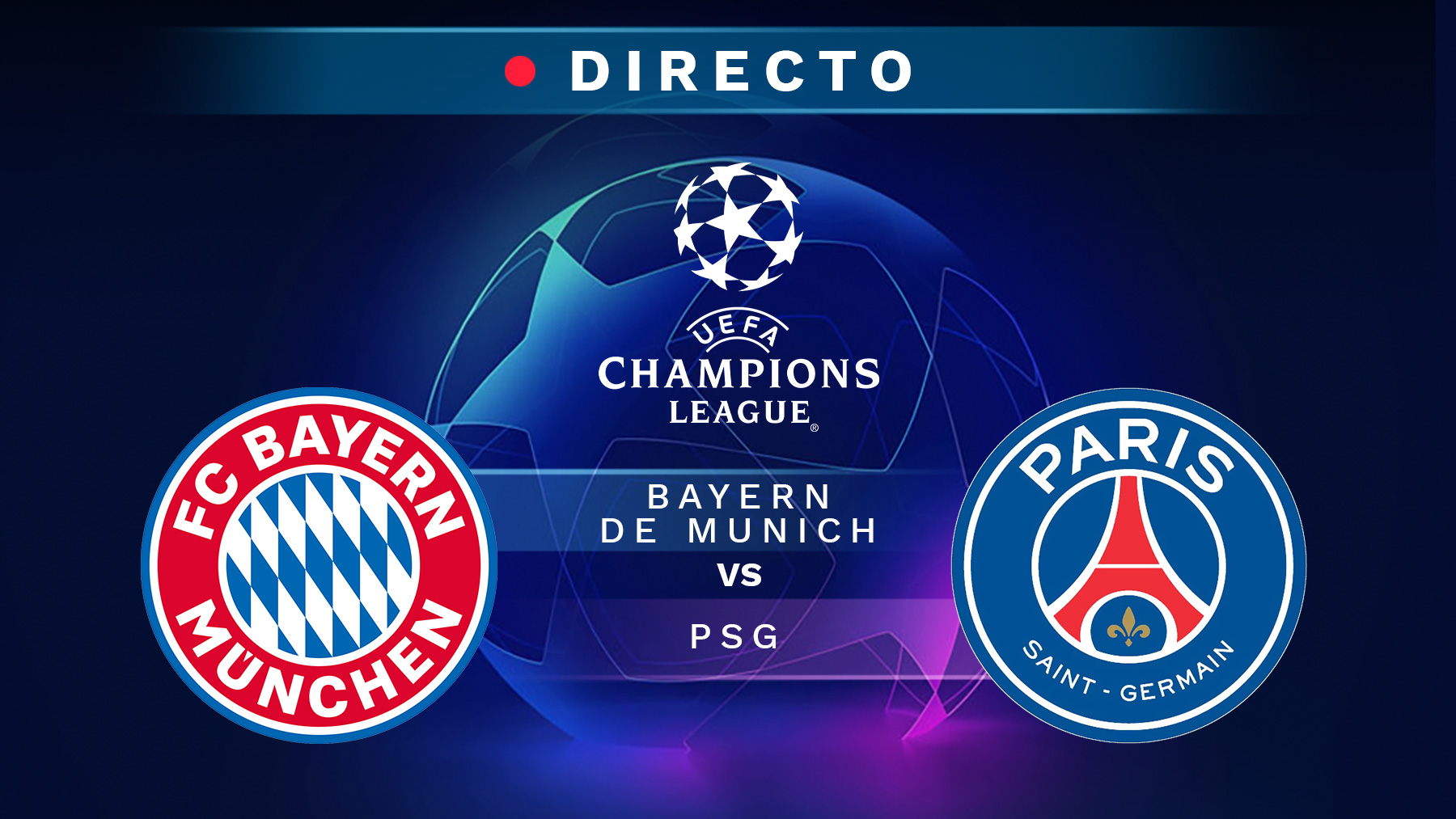 Bayern de Múnich – PSG: resultado, goles y minuto a minuto del partido de Champions League hoy.
