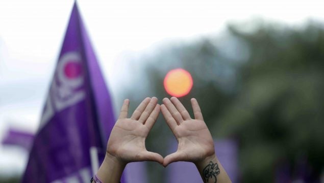 Manifestación feminista.