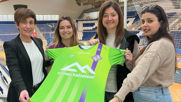 Las mujeres del Mallorca Palma Futsal
