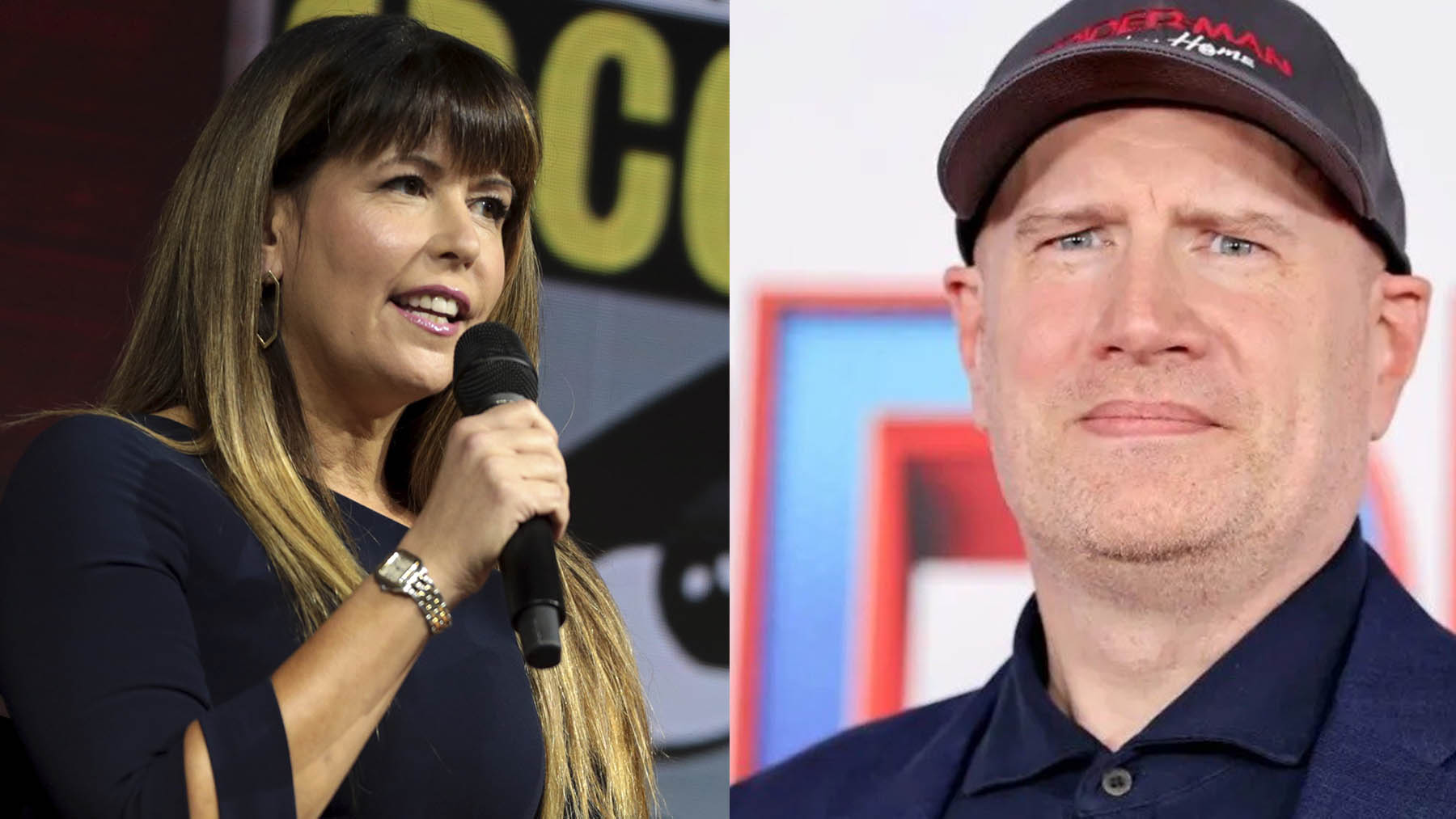 Patty Jenkins y Kevin Feige