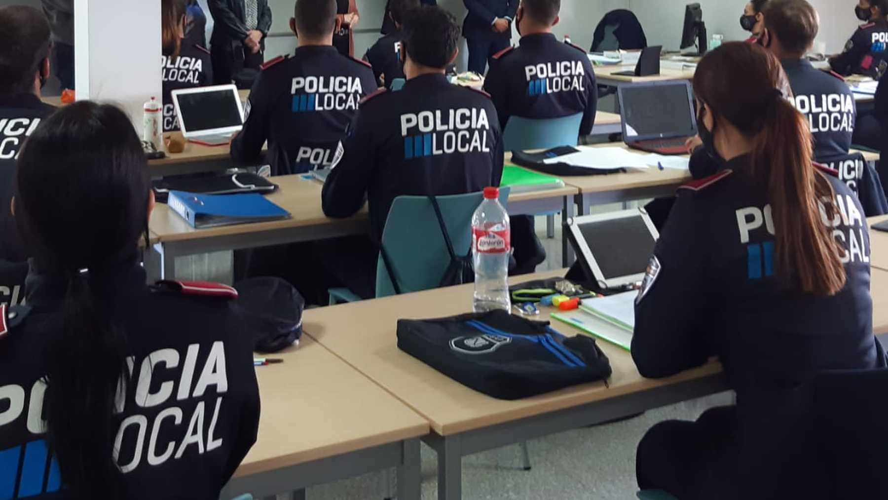 Curso de formación de agentes de la Policía Local en la Escuela Balear de Administraciones Públicas (EBAP).