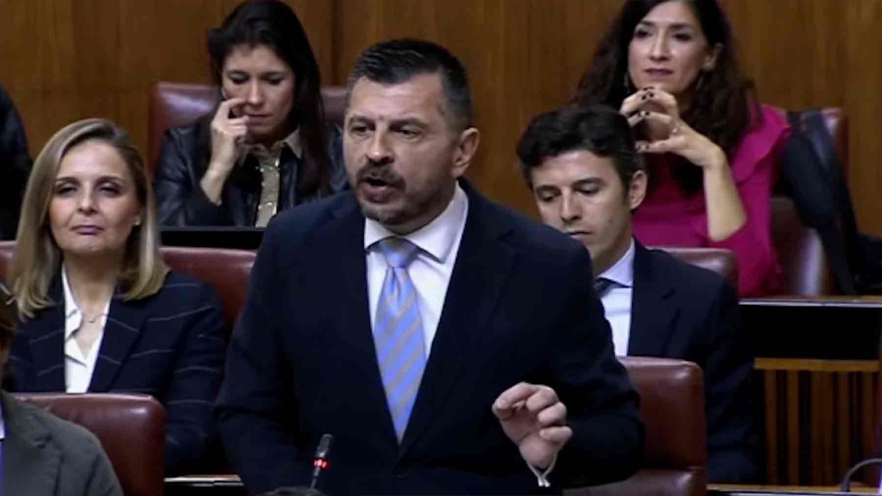 Toni Martín (PP) pinta la cara al PSOE andaluz por el caso Mediador: «Es la misma canción de los ERE».