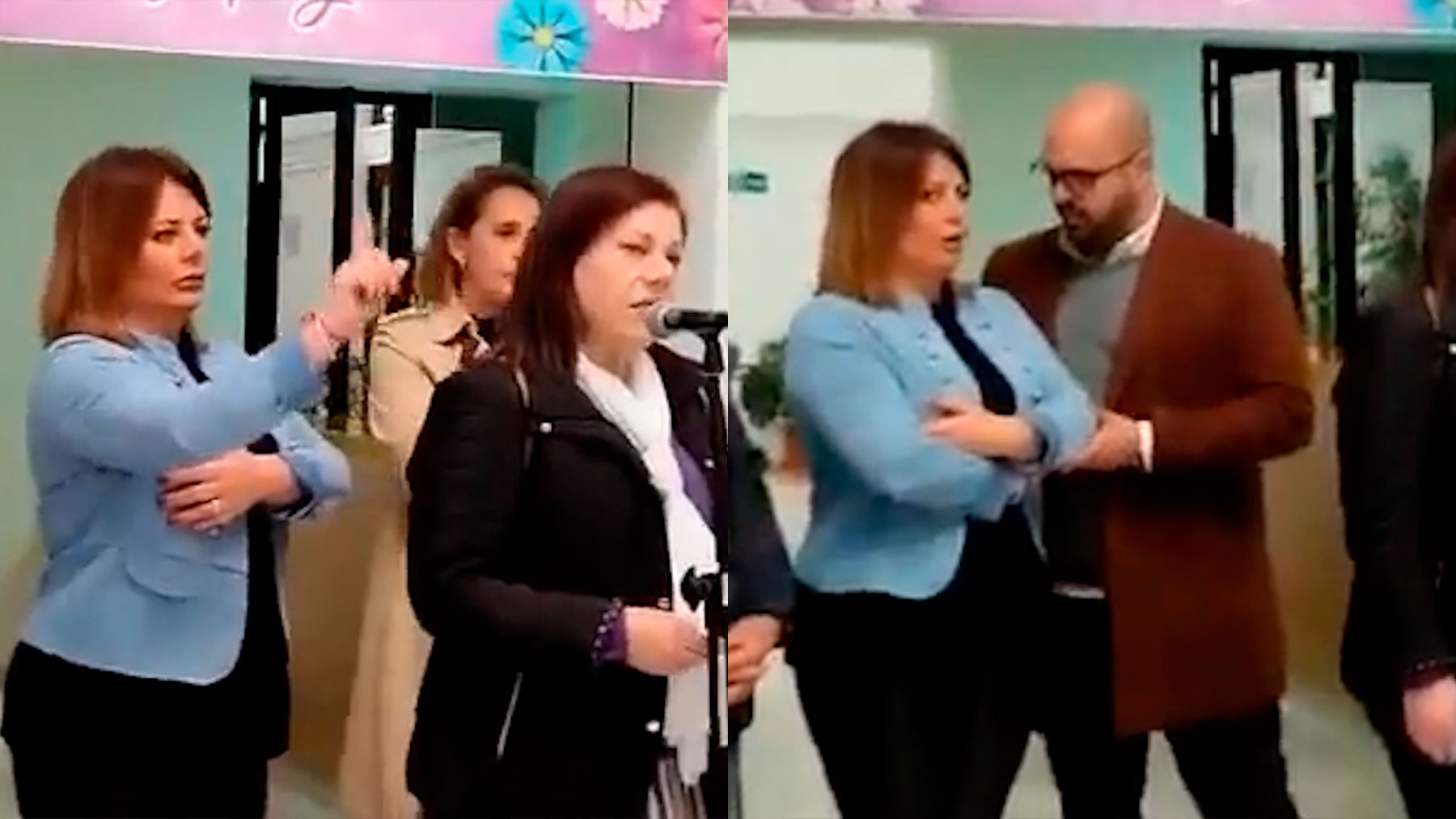 Bronca entre concejales de PSOE y Podemos en Cádiz.