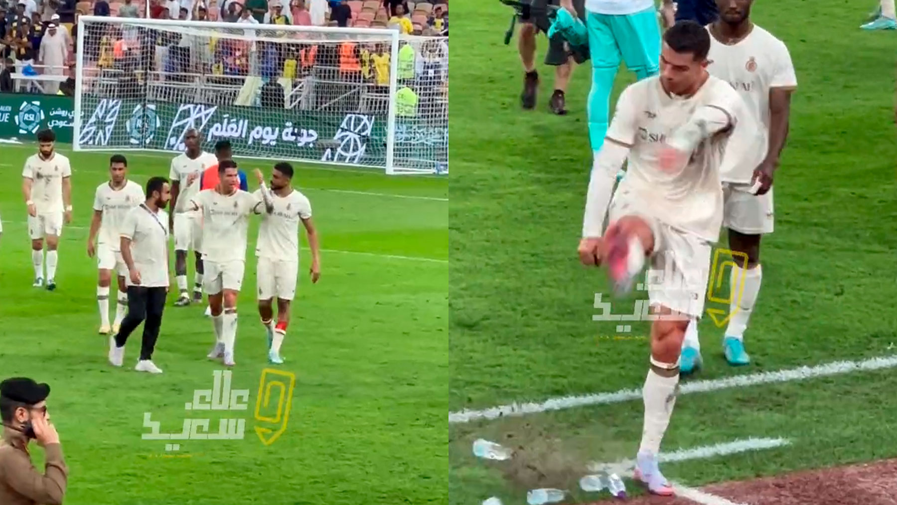 Cristiano Ronaldo, tras perder el Clásico de Arabia Saudí.
