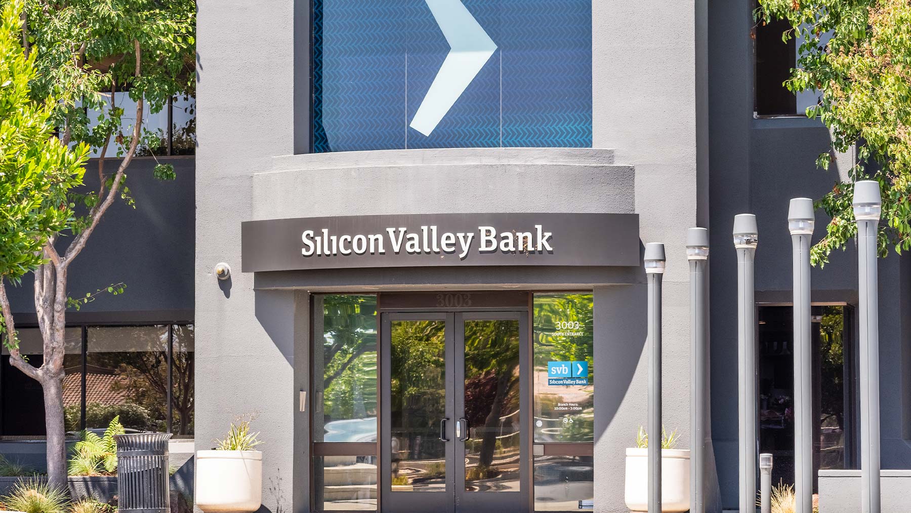 Edificio del Silicon Valley Bank.