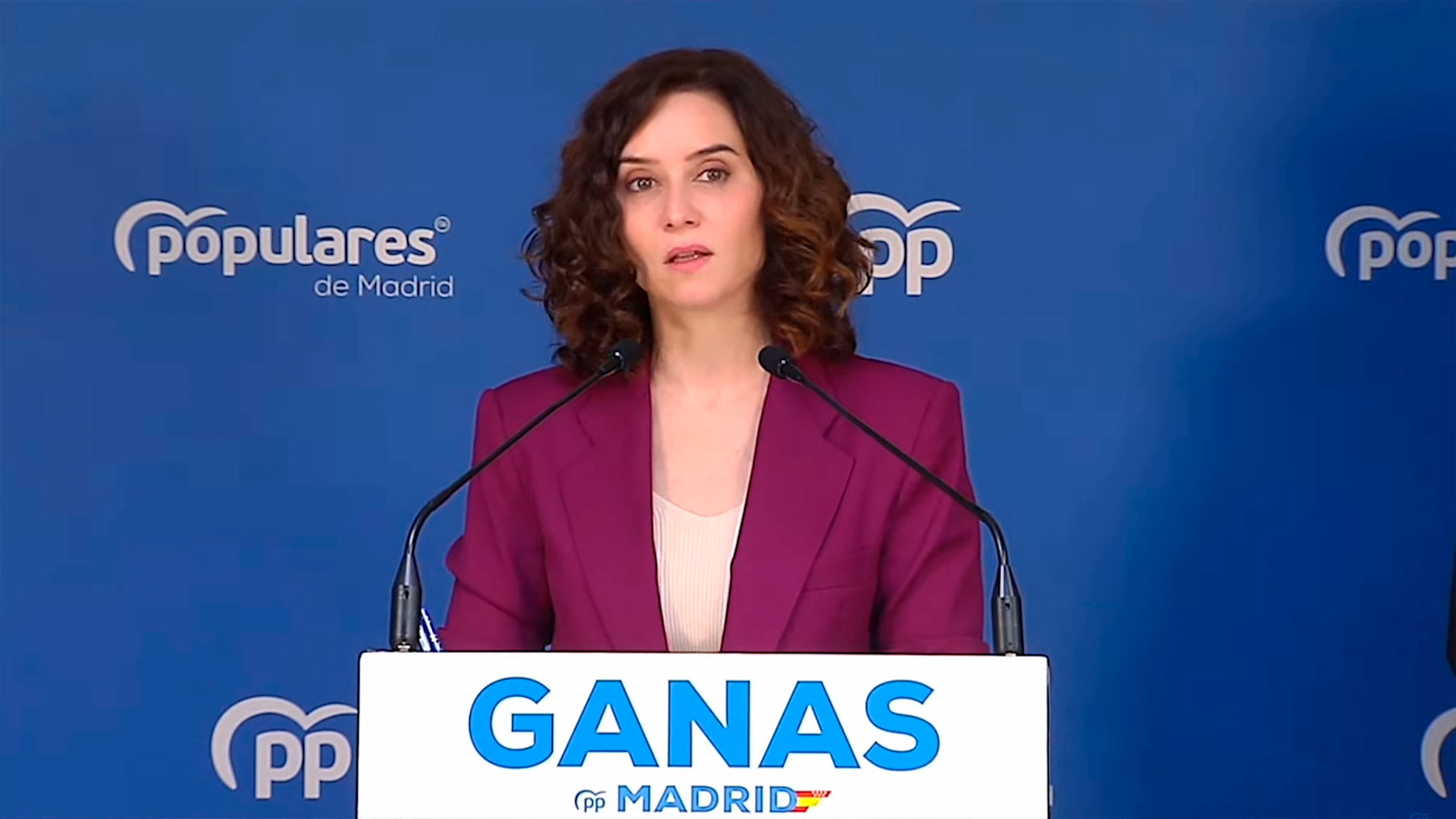 La presidenta de la Comunidad de Madrid, Isabel Díaz Ayuso.