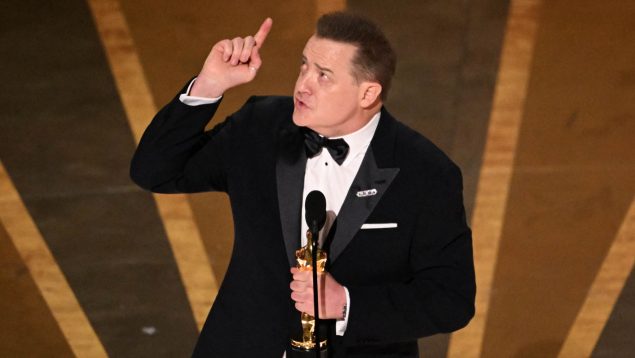 Brendan Fraser, Oscar al mejor actor protagonista 2023 (Foto: AFP).