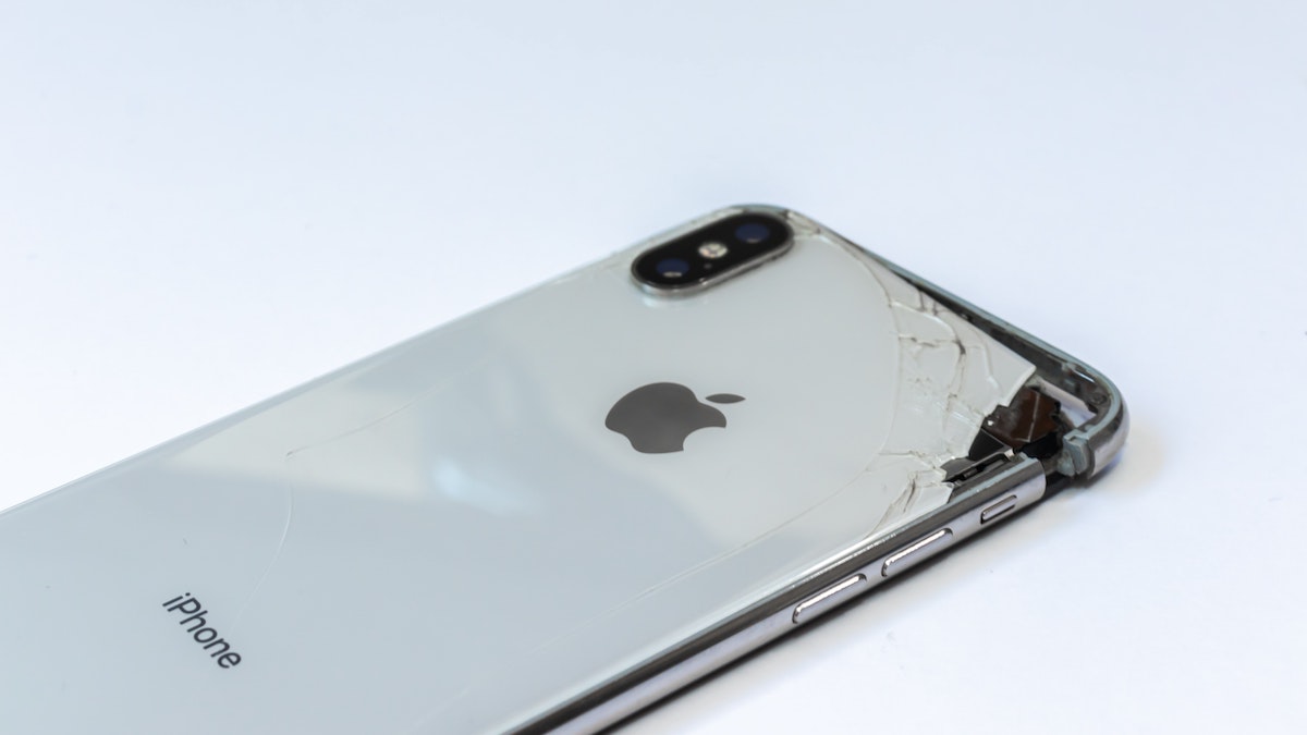 iPhone X roto