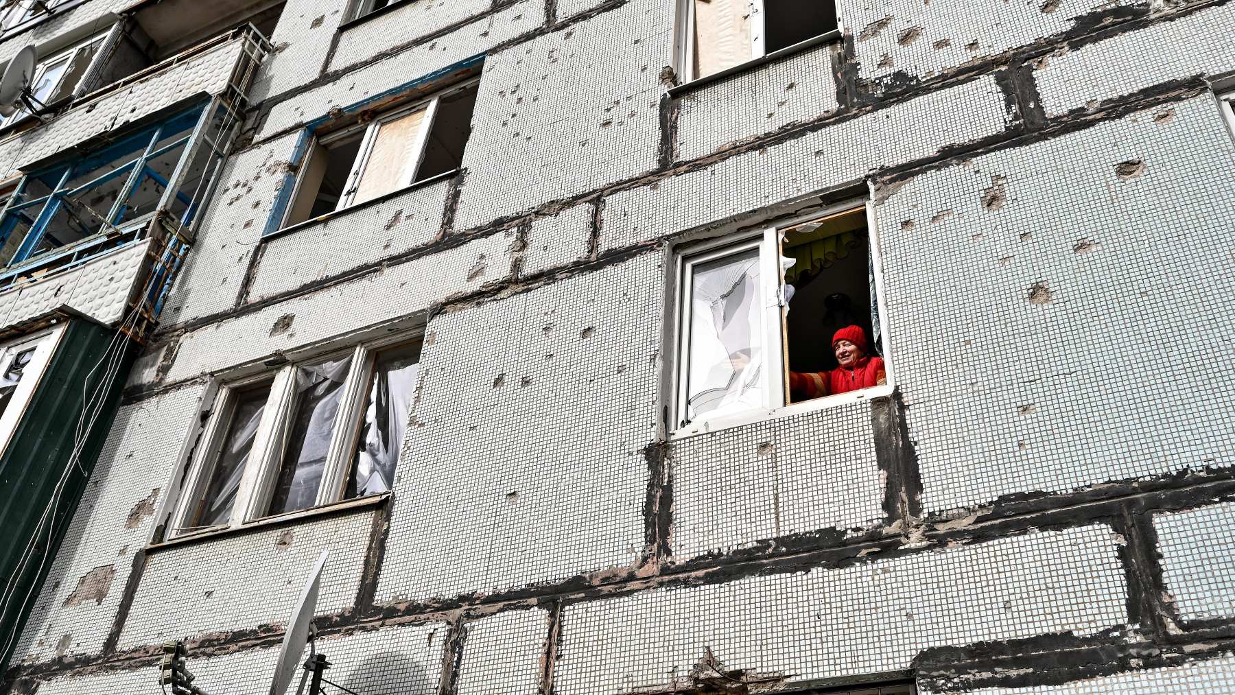 Viviendas atacadas por Rusia en Zaporiyia (Foto: Europa Press – Dmytro Smoliyenko).