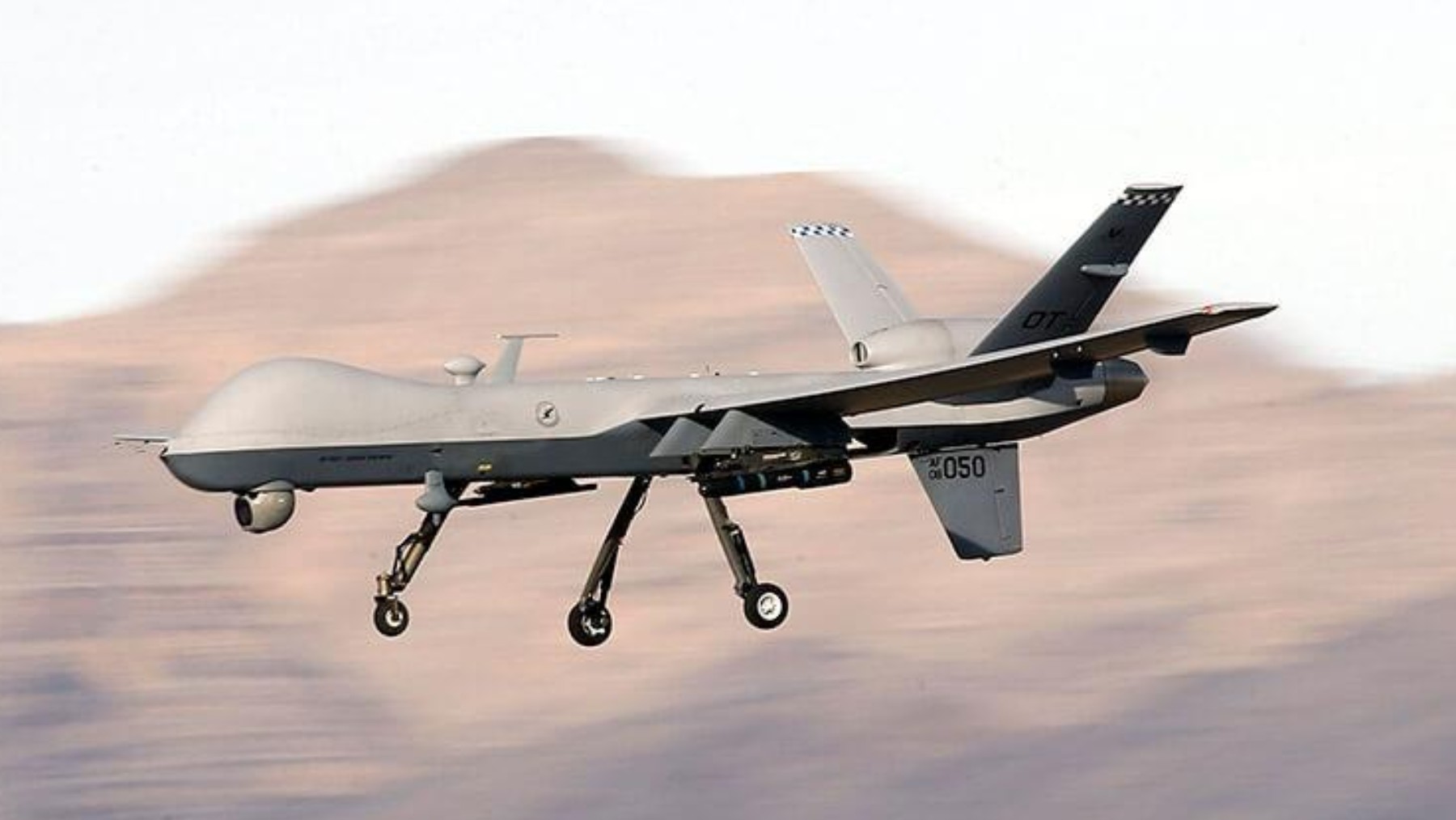 Dron Reaper americano. (AFP)