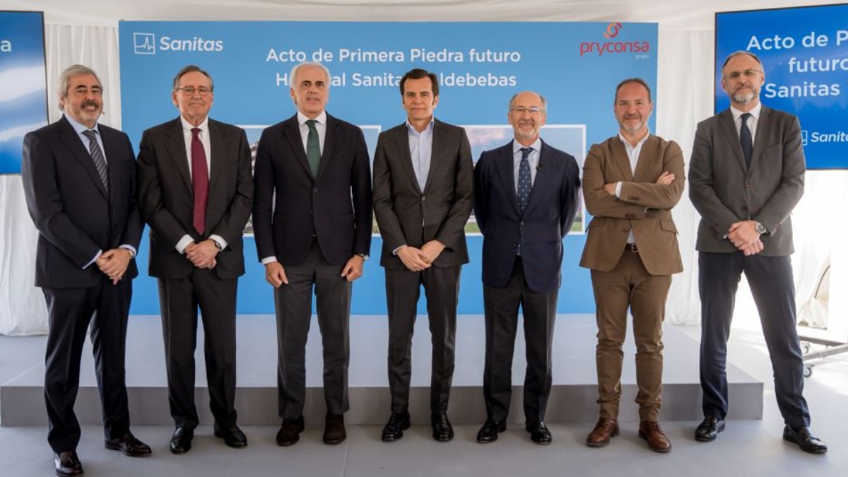 Nuevo hospital de Sanitas en Madrid.