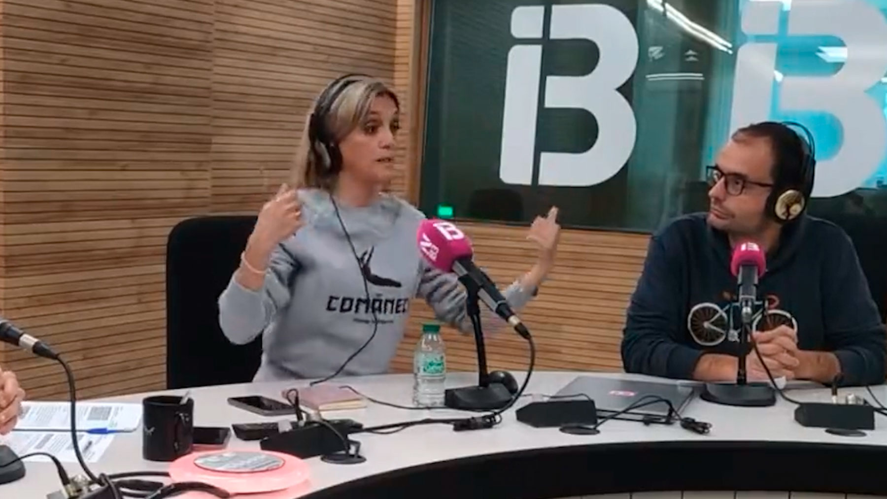 La delegada de TV3 en Baleares, Caterina Karmany, en IB3 Ràdio.