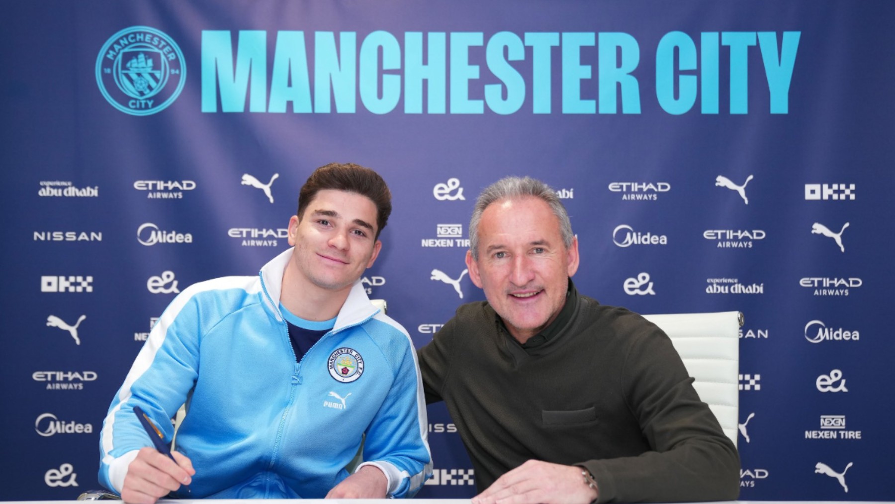 Julián Álvarez renueva con el City. (Manchester City)