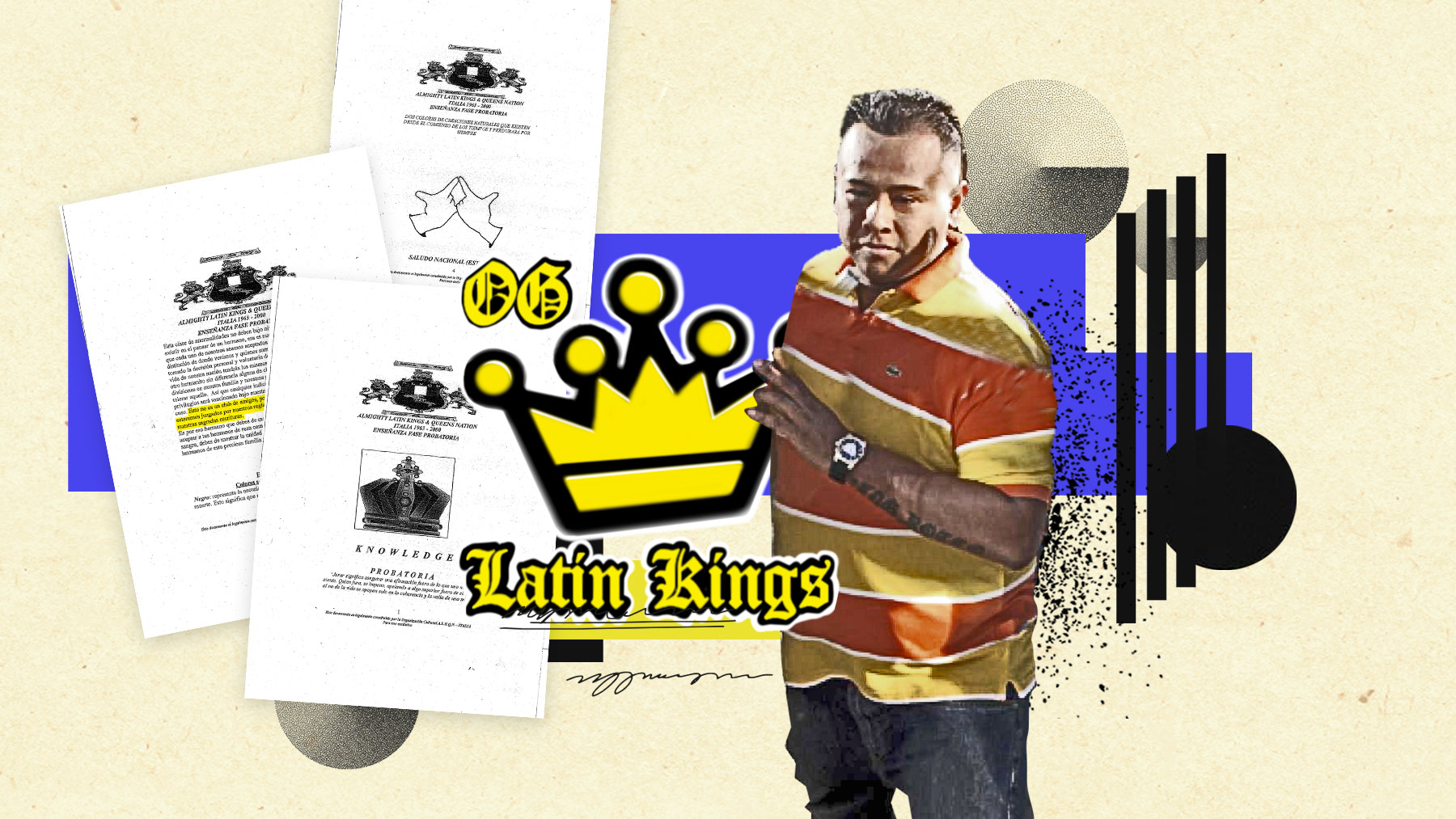 El lider de los Latin King.