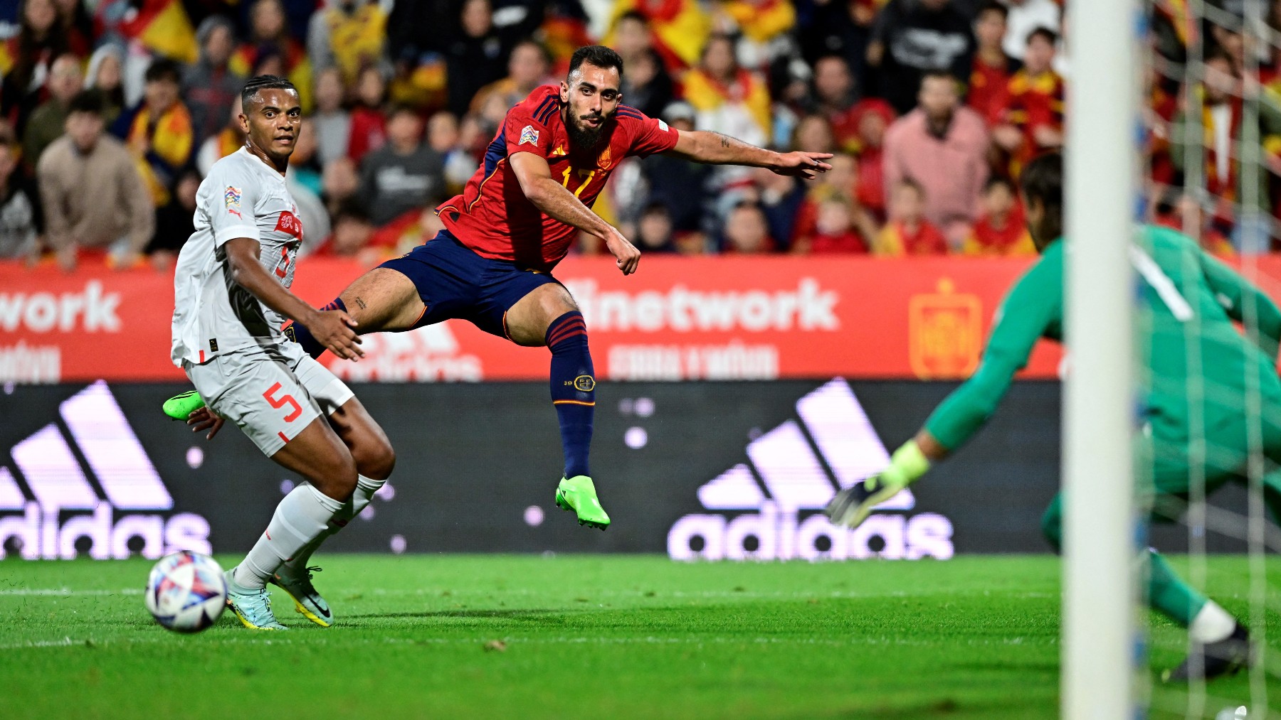 Borja Iglesias. (AFP)