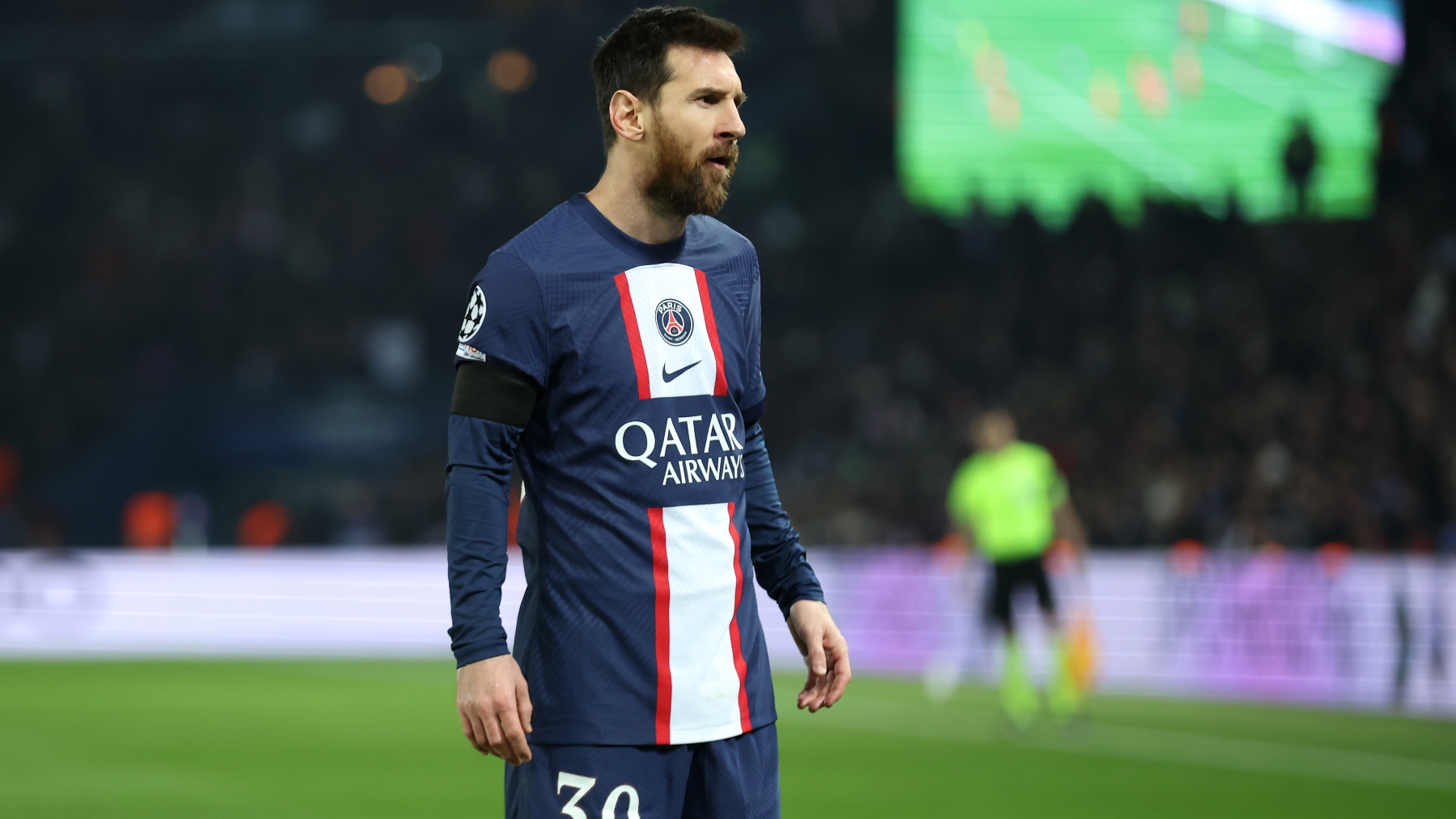 Leo Messi, jugador del PSG. (Getty)